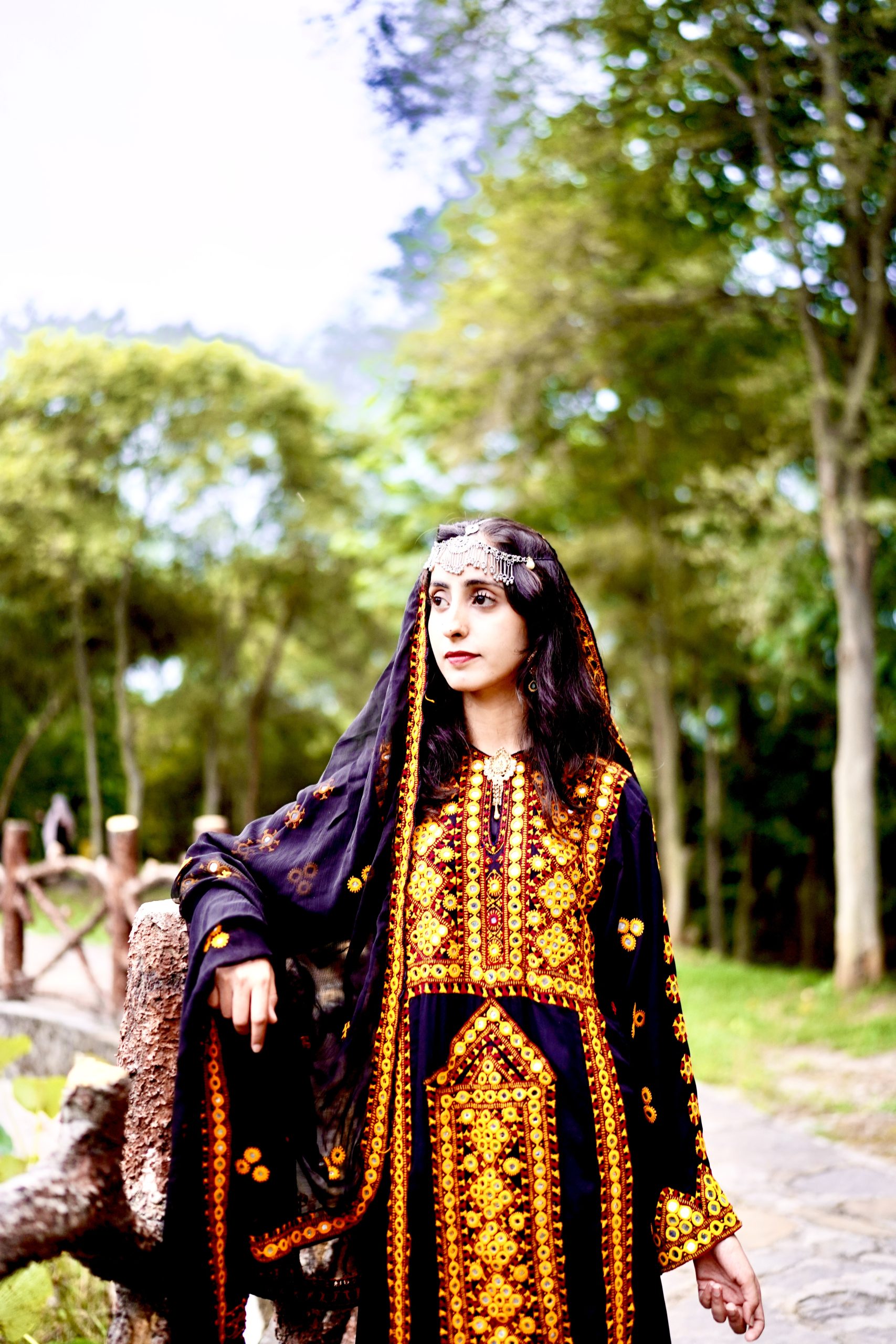 Black Traditional Dress - Image 3